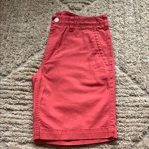 Bonobos Washed Chino Shorts, Salmon Color, Size 31